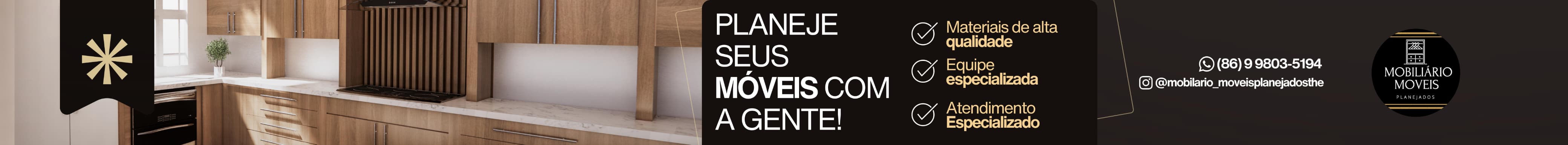 MOBILIÁRIO MÓVEIS PLANEJADOS