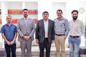 Novo presidente da Aprosoja-PI leva demandas a Rafael Fontele (Foto: Divulgação/Redes Sociais)