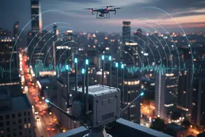 A empresa contratada é a britânica D-Fend Solutions AD LTD, sediada em Londres e especializada em tecnologia antidrones. (Foto: Gemini - Google)