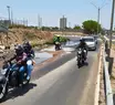 Perigo avista: Prolongamento da Avenida Barão de Castelo Branco tem trecho ruim
