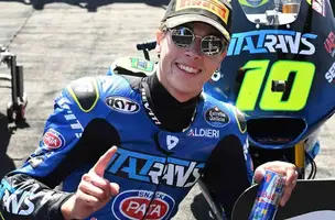 Diogo Moreira assume a liderança da Moto2 e abre 9 pontos de vantagem para Manuel Gonzalez, vice líder (Foto: Divulgação MotoGP) Diogo Moreira assume a liderança da Moto2 e abre 9 pontos de vantagem para Manuel Gonzalez, vice líder (Foto: Divulgação MotoGP)