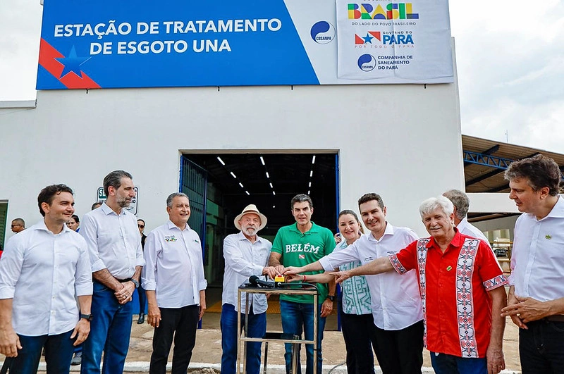 Estação de tratamento de esgoto