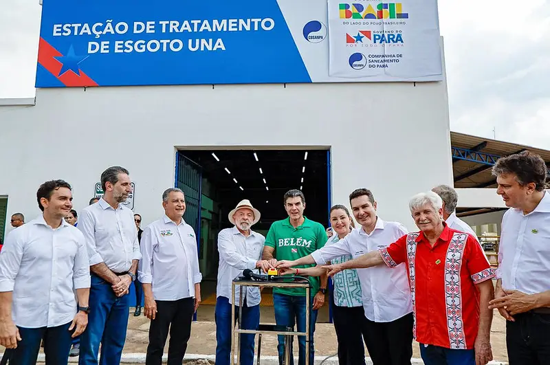 Estação de tratamento de esgoto