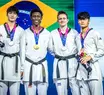 Henrique Marques se torna primeiro homem brasileiro campeão mundial de taekwondo