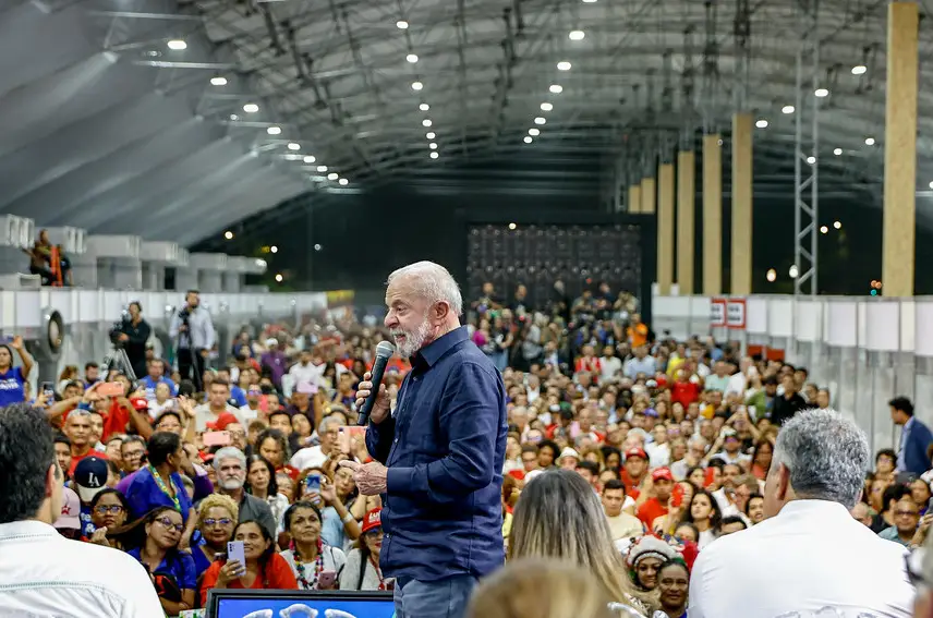 Lula em Belém conferindo os preparativos da COP 30