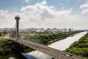 Ponte Mestre João Isidoro França (Ponte Estaiada). (Foto: Reprodução)