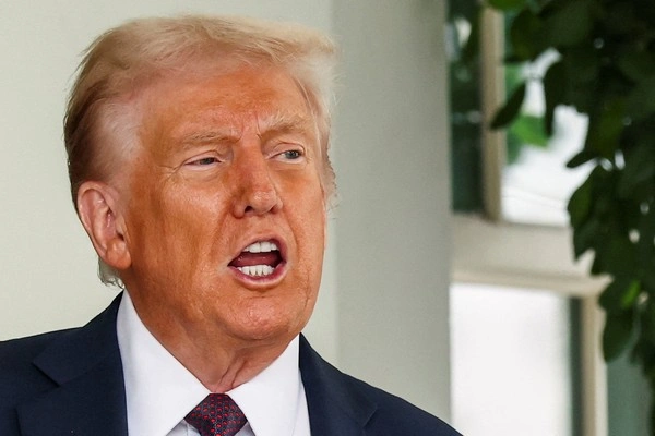 Presidentes dos Estados Unidos, Donald Trump, na Casa Branca