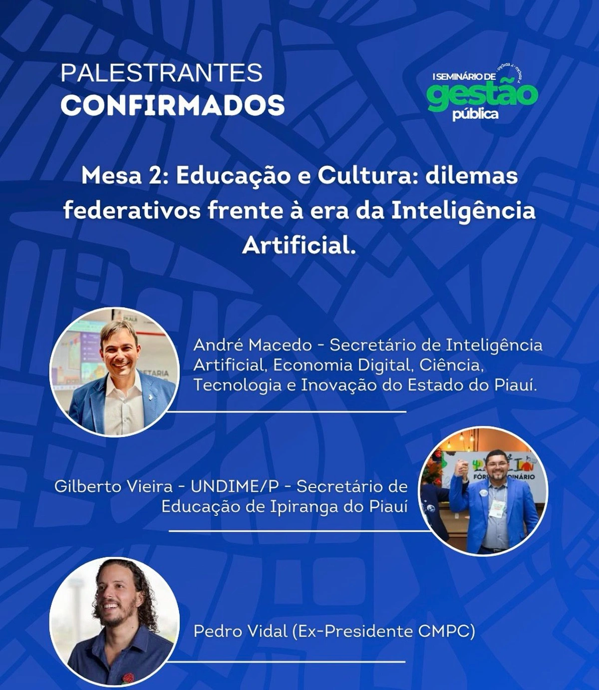 Primeiro Seminário de Gestão Pública debate