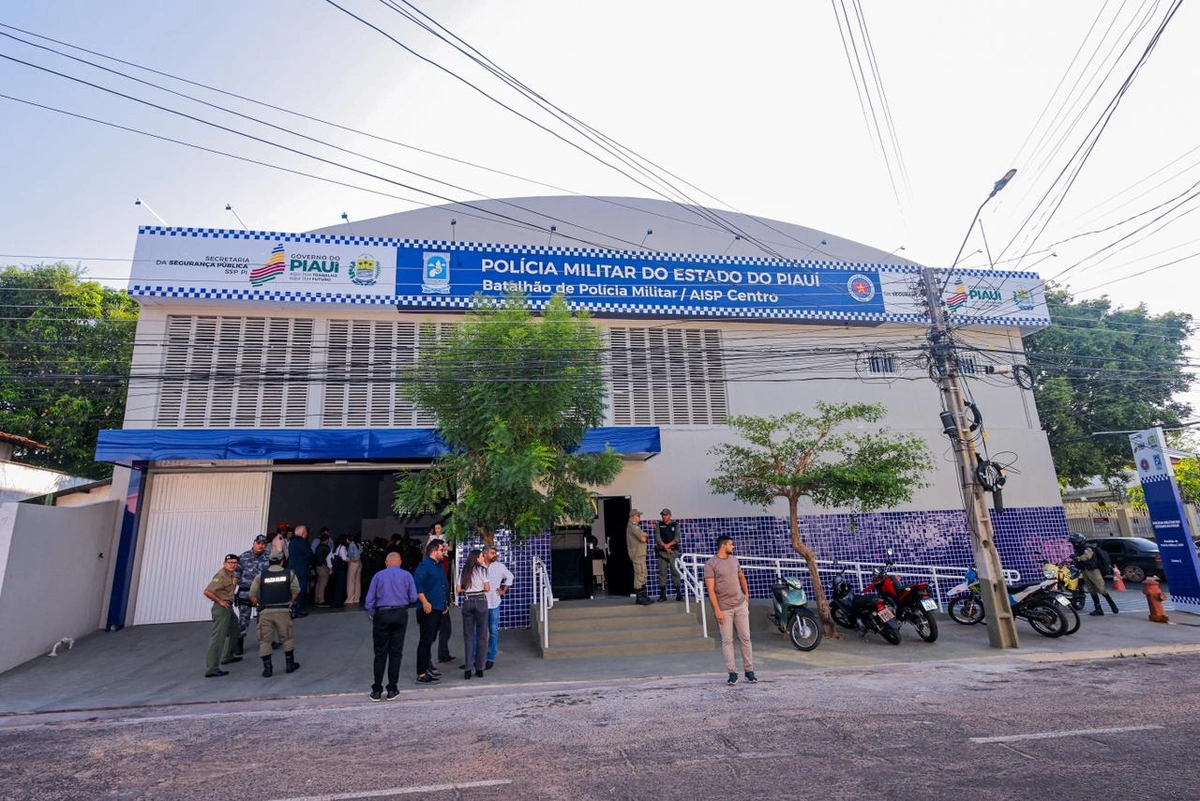 Reinauguração do Batalhão do centro de Teresina