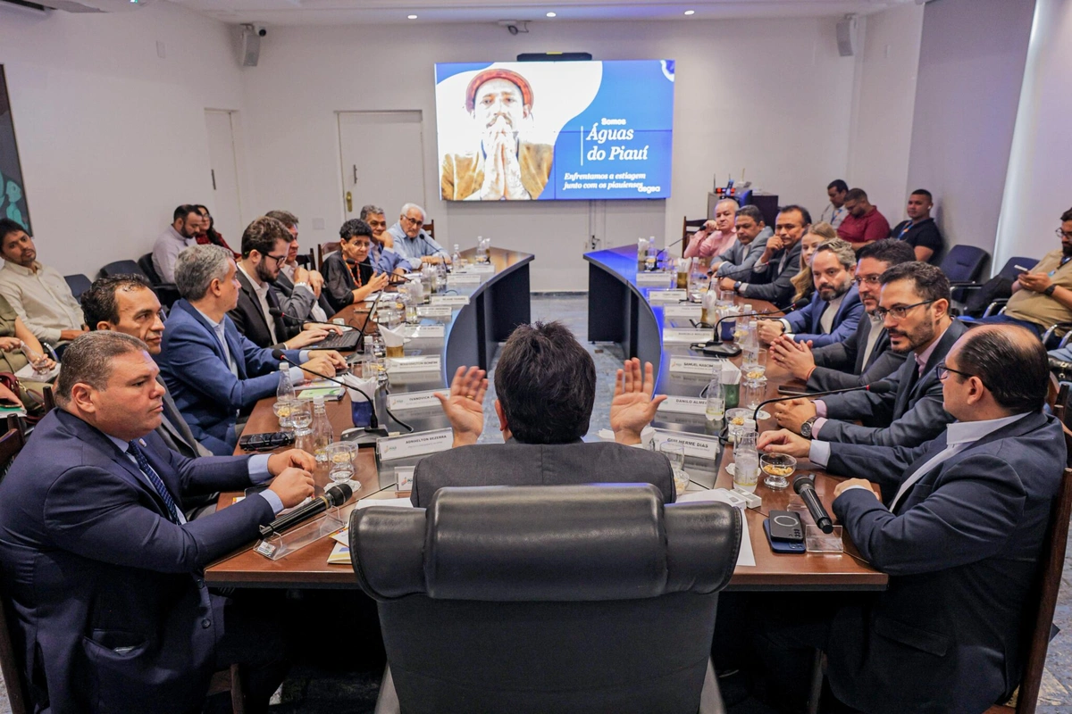 Reunião que tratou dos problemas da seca
