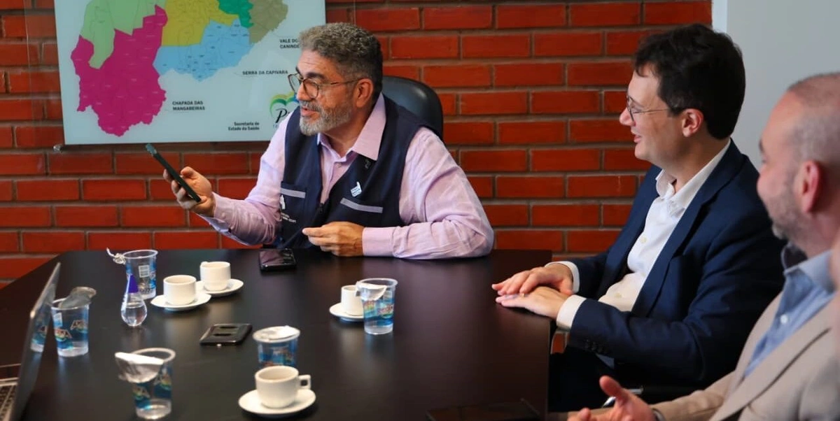 Sesapi discute expansão do Programa Piauí Saúde Digital com o BNDES