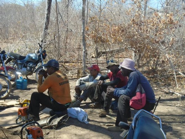 Trabalhadores resgatados