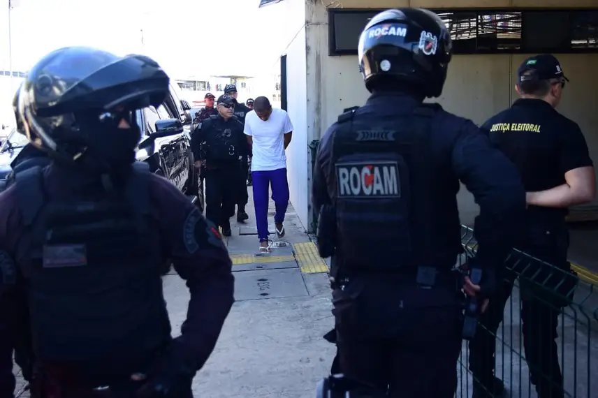 Audiência de julgamento de Tatiana e Alandilson marcado por silêncio e forte esquema de segurança