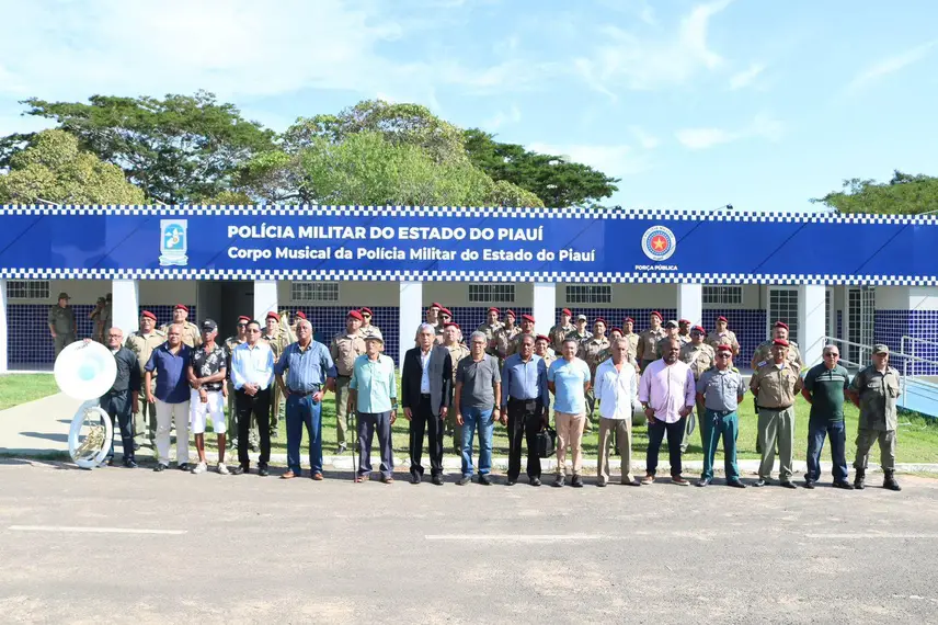 Banda da PMPI faz 150 anos levando música a onde for necessário