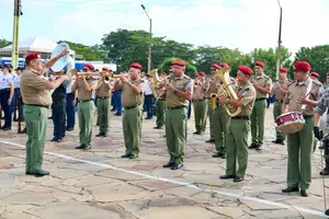 Banda da PMPI faz 150 anos levando música a onde for necessário (Foto: Mateus Araújo)