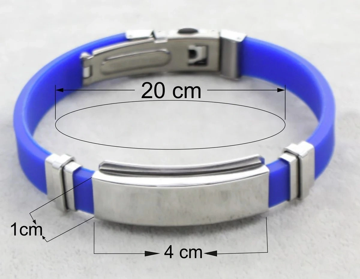 Bracelete possível para identificação de portadores de diabetes
