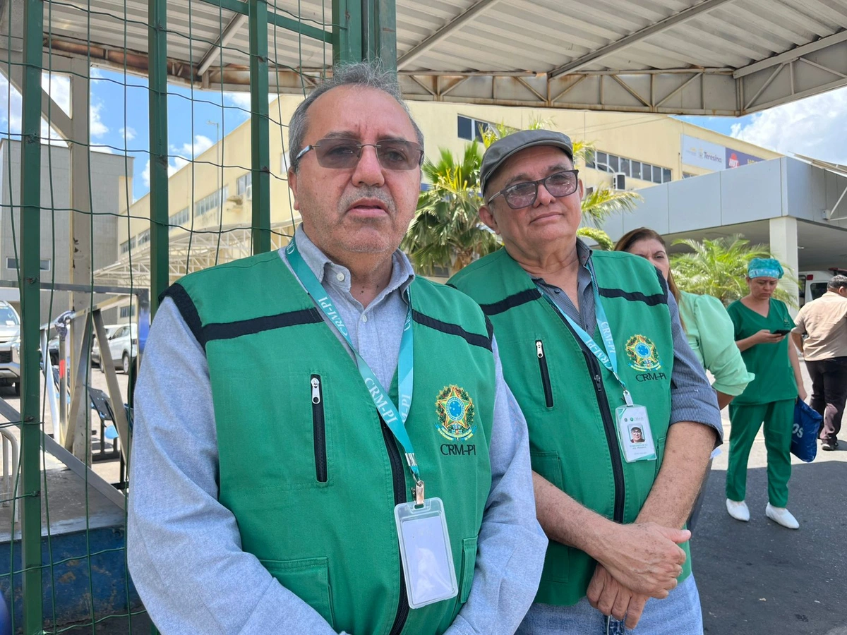Conselho Regional de Medicina (CRM) do Piauí em inspeção
