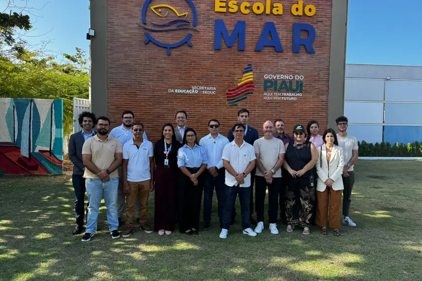 Empresários italianos e piauienses, pesquisadores, acadêmicos e superintendentes