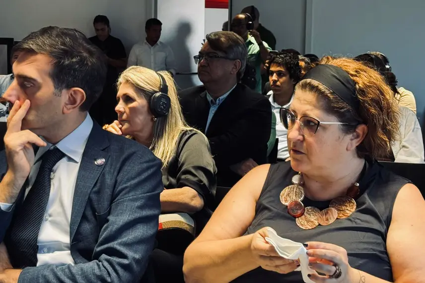 Empresários italianos e piauienses, pesquisadores, acadêmicos e superintendentes