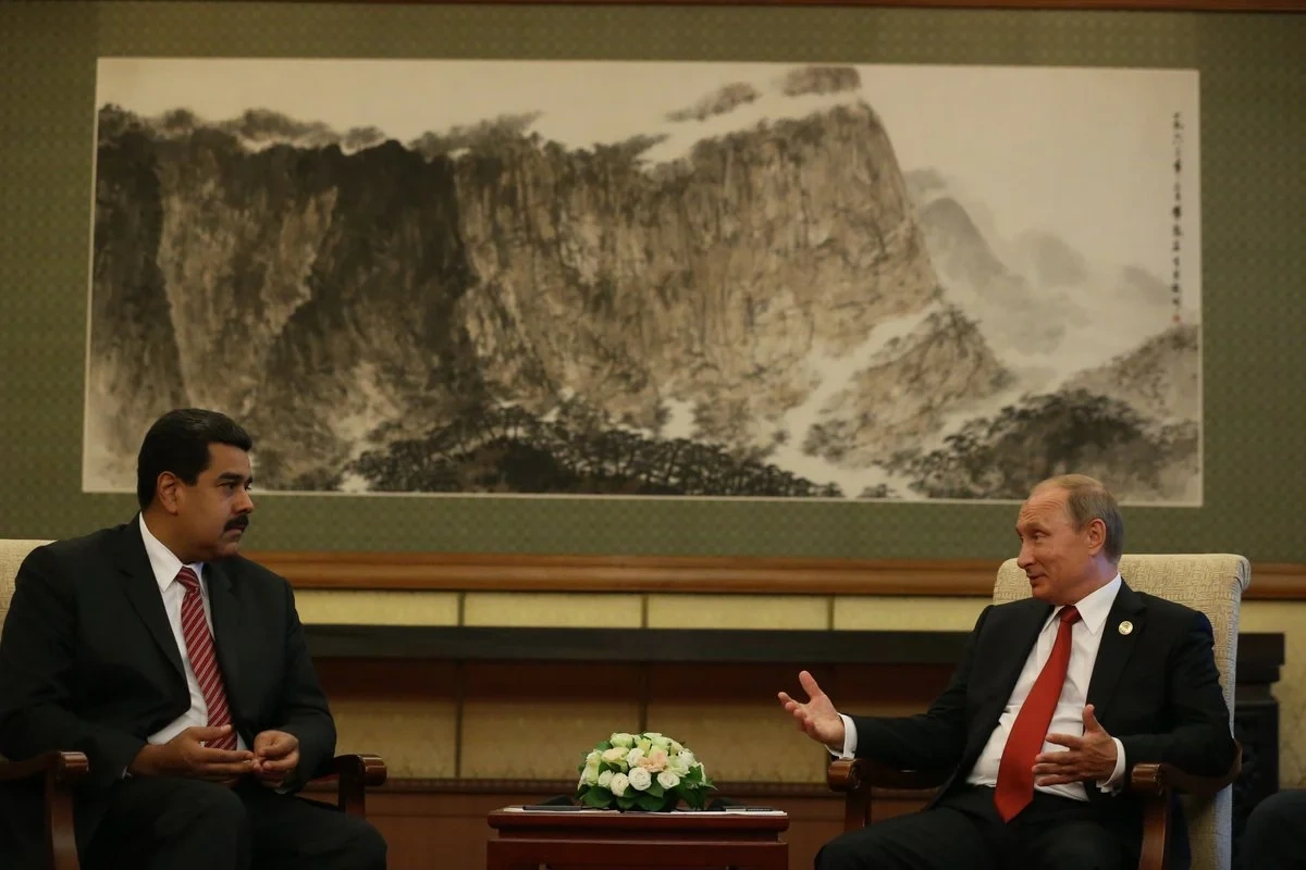 Encontro entre o presidente da Venezuela, Nicolás Maduro, e o presidente da Rússia, Vladimir Putin