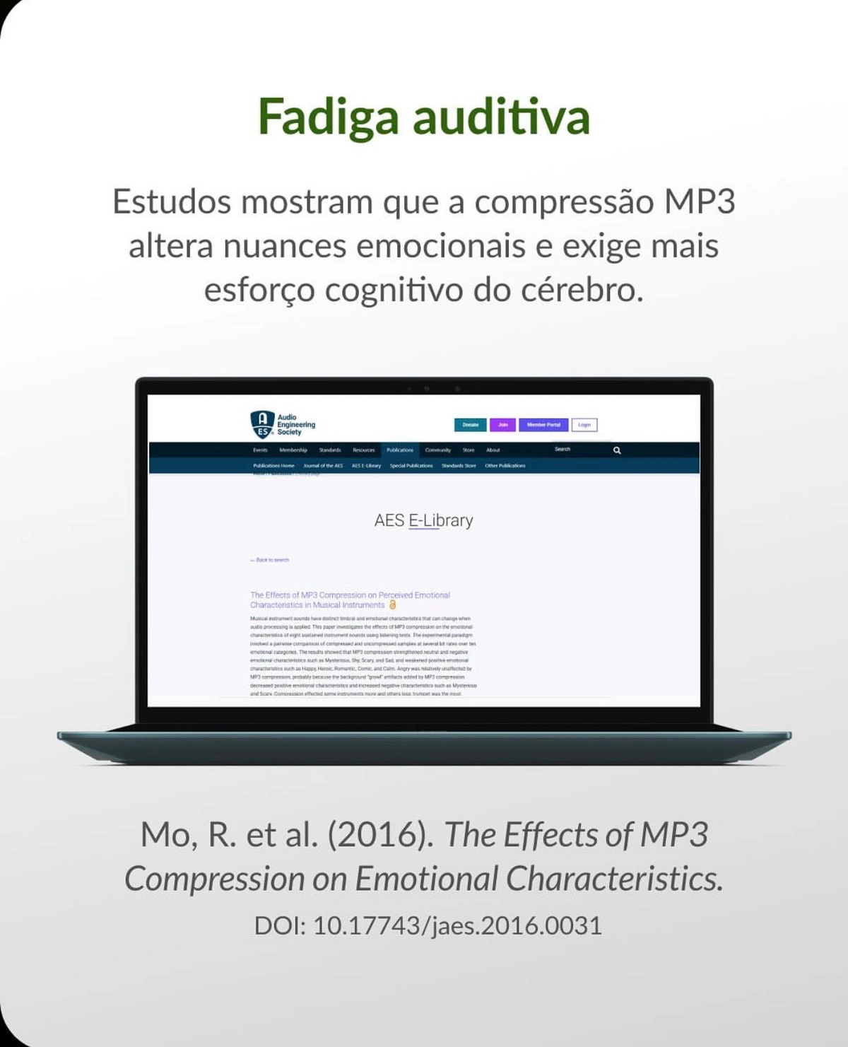 Estudos sugerem que compressões digitais alteram nuances emocionais, enquanto o vinil preserva harmônicos e reduz fadiga auditiva