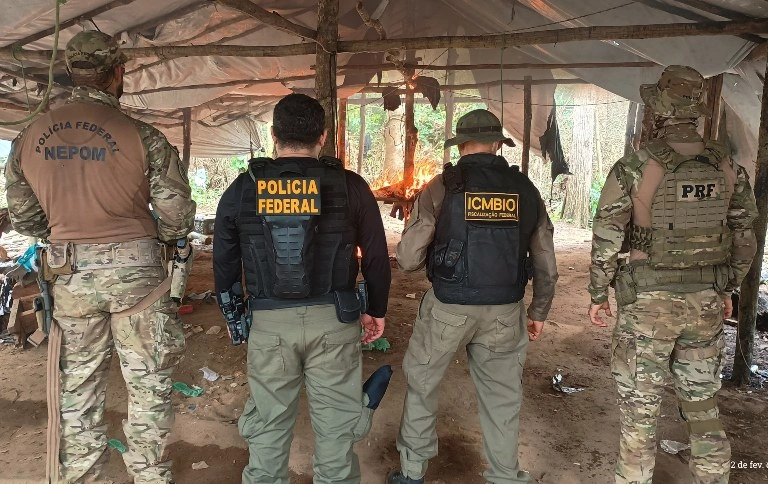 Fiscalização Federal ICMBIO com apoio da Polícia Federal