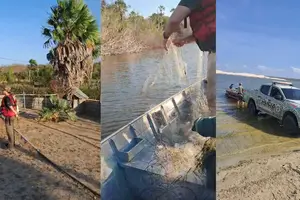 Fiscalização SEMARH (Foto: Semarh)