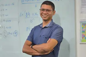 Gerson Oliveira é mestre em Matemática (Foto: SEDUC)