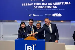 Leilão nacional de aeroportos regionais (Foto: Setrans)