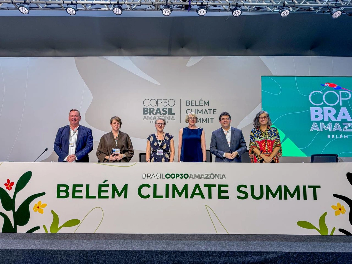 O governador do Piauí e presidente do Consórcio Nordeste, Rafael Fonteles, apresentou nesta segunda-feira (10), na 30ª Conferência do Clima da ONU (COP30), em Belém (PA), o Plano Estadual de Ação Climática do Piauí.