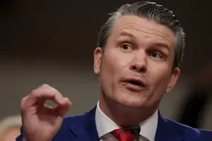 Pete Hegseth, secretário de Guerra dos Estados Unidos (Foto: Reprodução | Andrew Harnik/Getty Images)