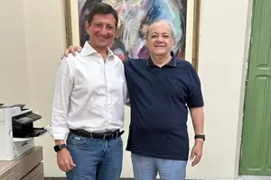 Sávio Normando e Sílvio Mendes (Foto: PMT)