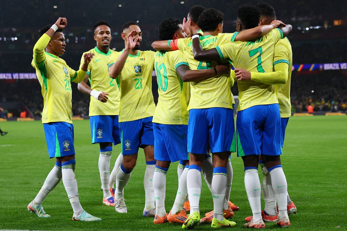 Seleção brasileira vence o Senegal