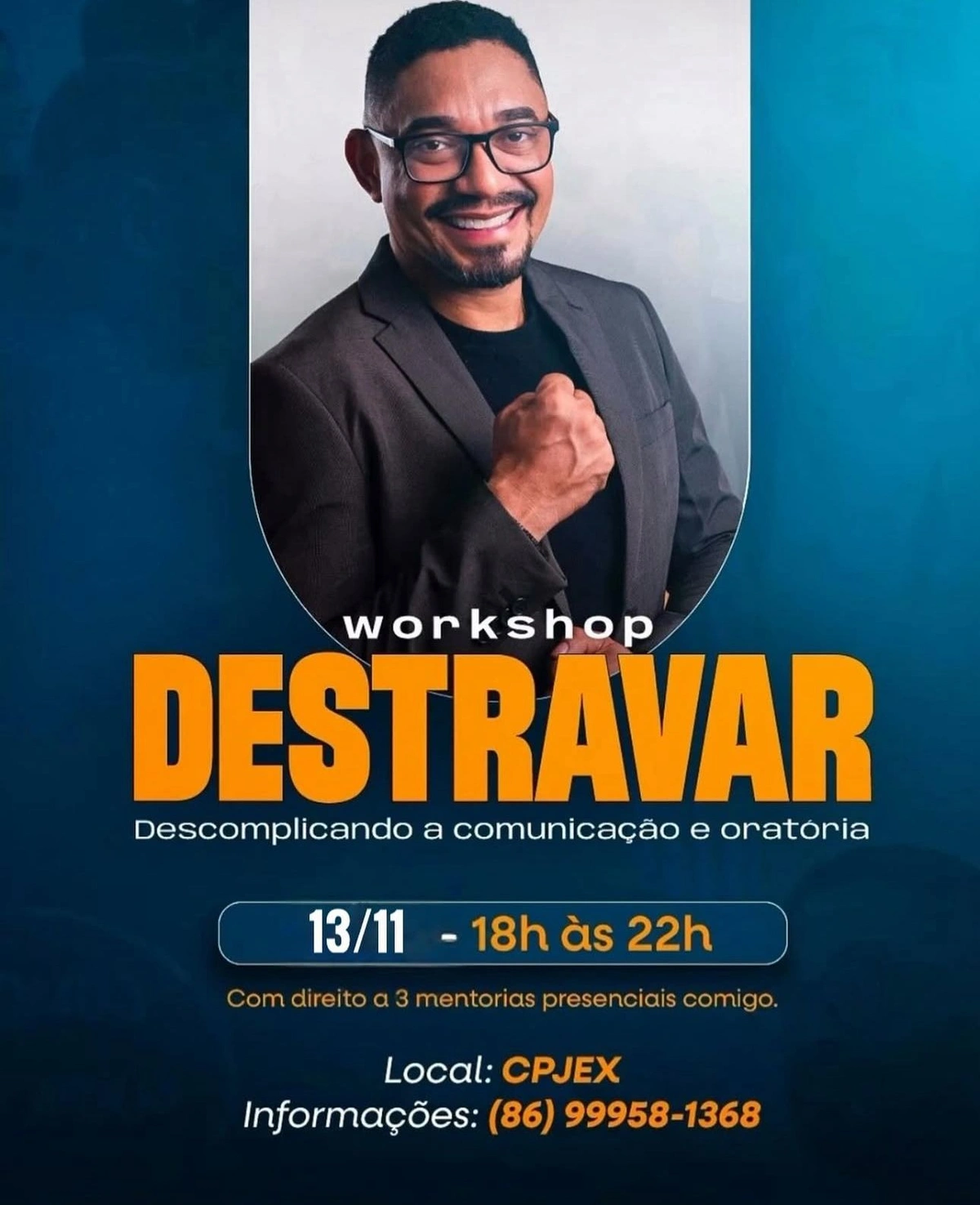 Treinamento une neurociência, PNL e técnicas de oratória para superar bloqueios e comunicar-se com mais confiança