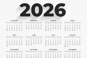 Calendário 2026 de feriados do Estado do Piauí (Foto: Reprodução)