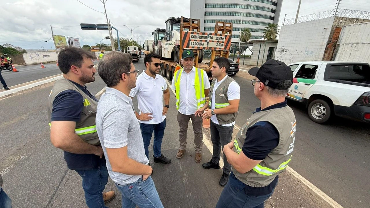 DER realiza intervenção no elevado da Miguel Rosa