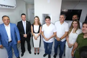 Em Picos, Rafael Fonteles celebra nova sede da PF e reforma do mercado municipal com investimento da Seinfra (Foto: Gabriel Torres)