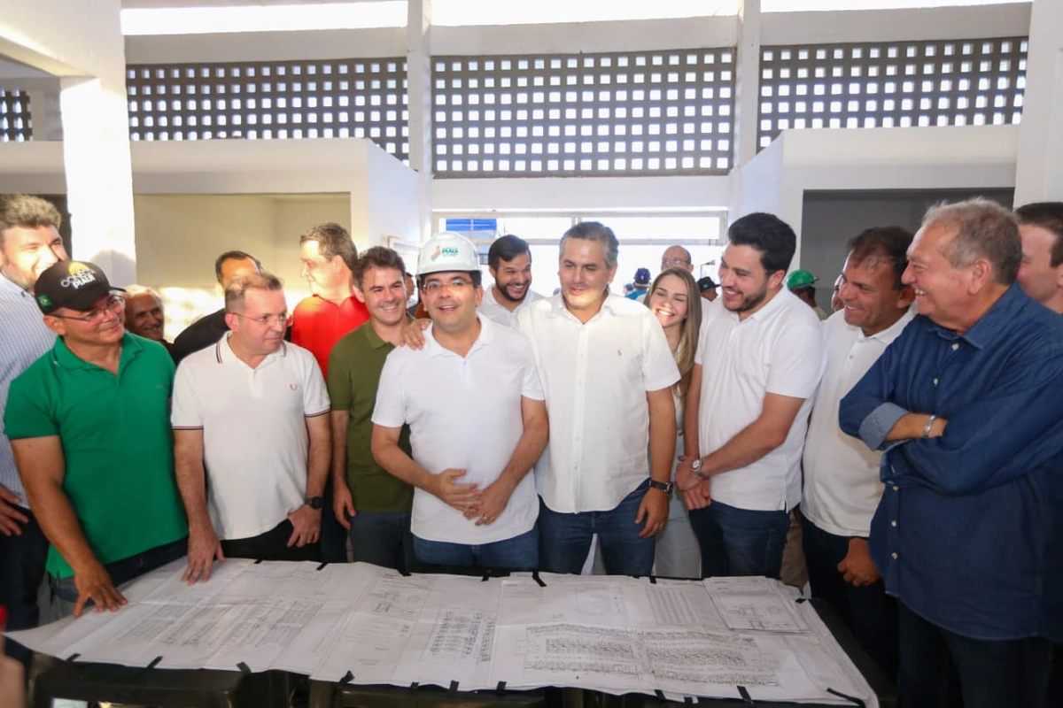 Em Picos, Rafael Fonteles celebra nova sede da PF e reforma do mercado municipal com investimento da Seinfra