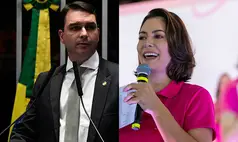 Flávio Bolsonaro afirma que não mantém mais relação com Michelle Bolsonaro