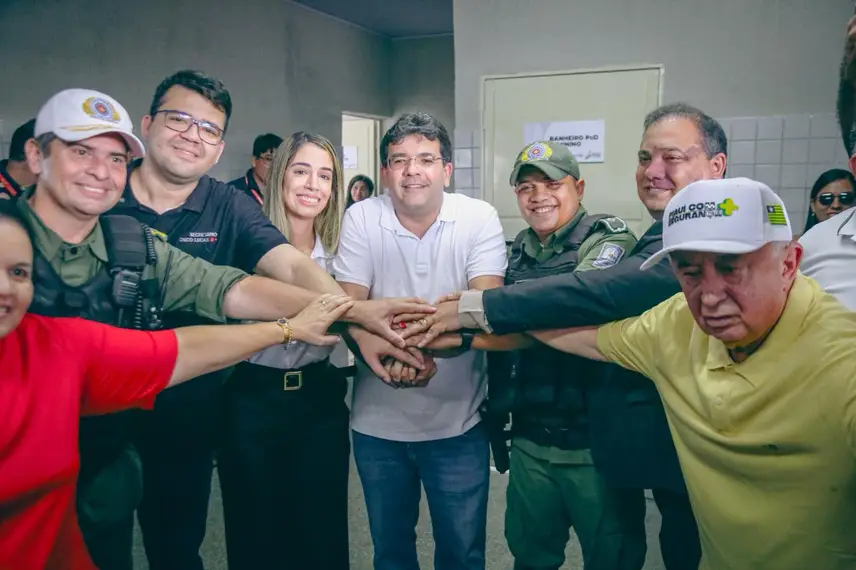 Governador inaugura Unidade Integrada de Segurança e fortalece combate ao crime em Nazária e região