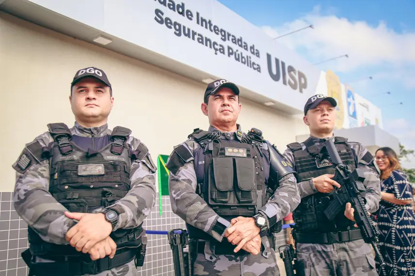 Governador inaugura Unidade Integrada de Segurança e fortalece combate ao crime em Nazária e região
