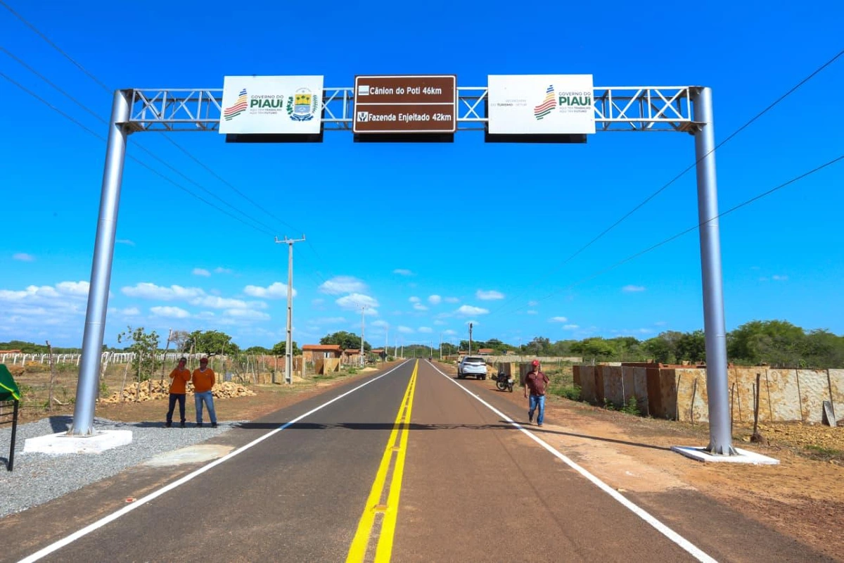 Governo do Estado inaugura rodovia que facilita acesso ao Cânion do Rio Poti