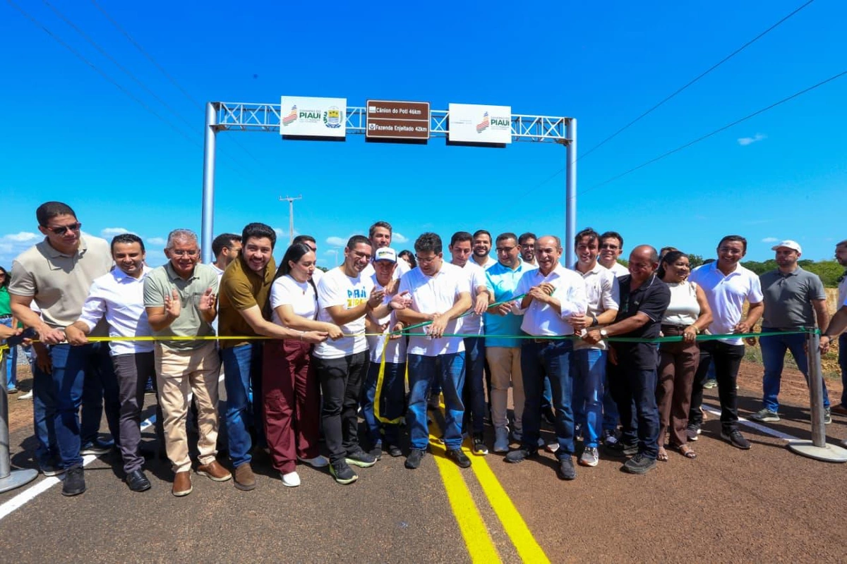 Governo do Estado inaugura rodovia que facilita acesso ao Cânion do Rio Poti