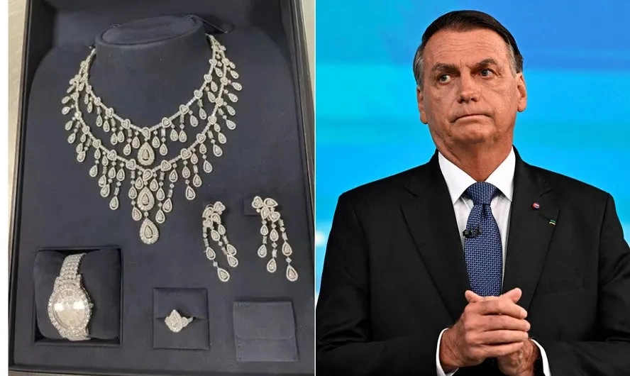 Joias Sauditas presente para o Estado brasileiro e para a pessoa de Bolsonaro