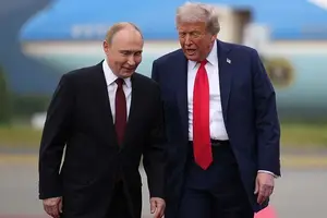 O presidente da Rússia, Vladimir Putin, e o presidente dos Estados Unidos, Donald Trump (Foto: Reprodução | Andrew Harnik/Getty Images)