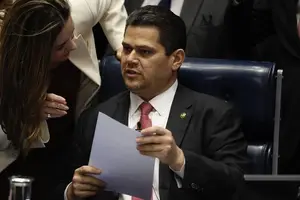 O presidente do Senado, Davi Alcolumbre (União Brasil) (Foto: Pedro Ladeira)