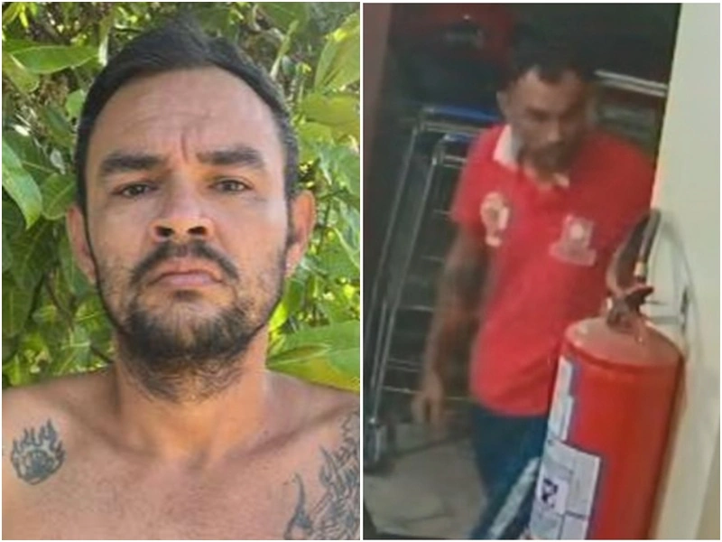 O suspeito de matar o menino Jhonatan Alves de Sousa, de 6 anos, baleado na cabeça em Parnaíba