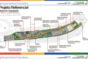 Projeto de adesão do Parque Estadual Potycabana (Foto: Reprodução)
