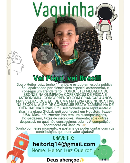 Vaquinha Heitor Luiz