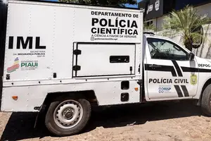 Viatura do IML-PI (Foto: Reprodução)